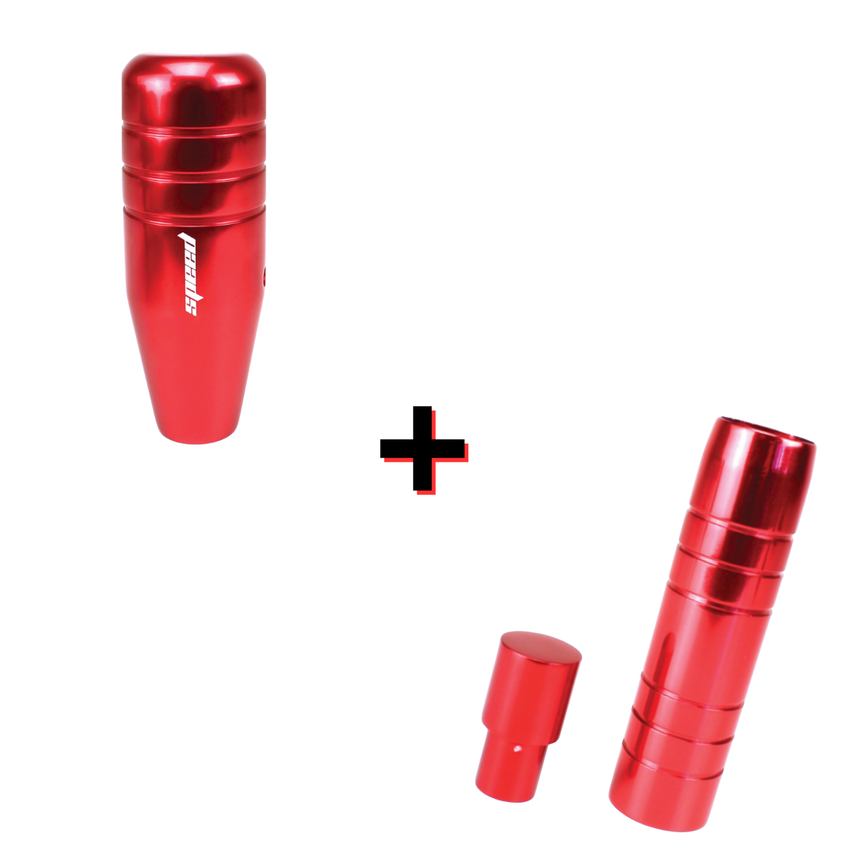 Kit Manopla de Câmbio e Freio de Mão Esportiva Alumínio Speed