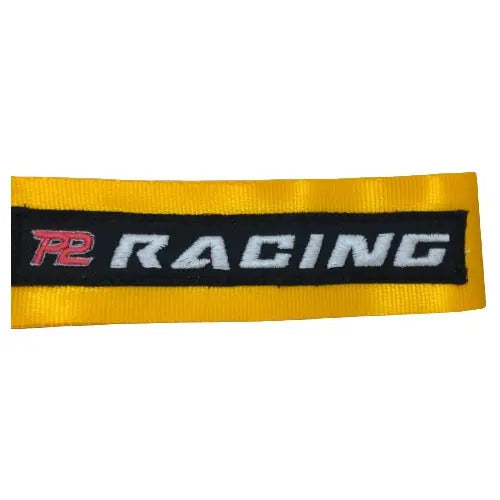 Tow Strap Hook Cinta Reboque Engate Parafusado - Amarelo