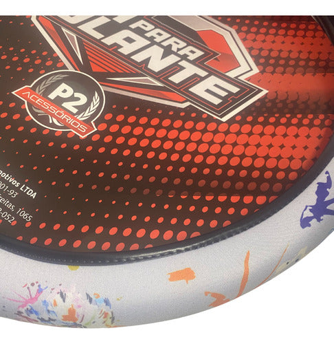 Capa De Volante Em Neoprene Preto - Lulu Pomerânia