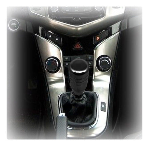 Manopla De Cambio Esportiva Speed Universal - Prata