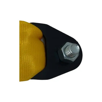 Tow Strap Hook Cinta Reboque Engate Parafusado - Amarelo