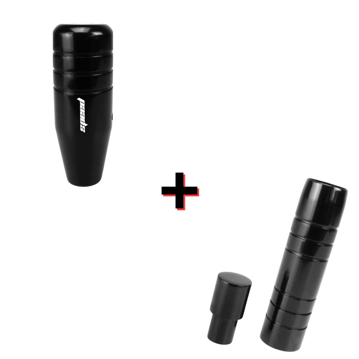 Kit Manopla de Câmbio e Freio de Mão Esportiva Alumínio Speed