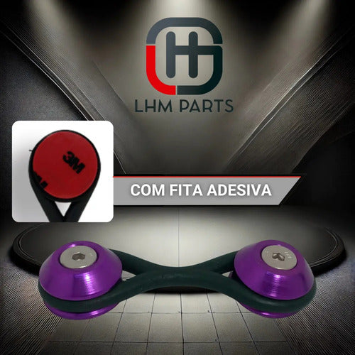 Trava De Para-choque Decorativa Quick Release - Anilha (não Serve Para Segurar O Para-choque. Apenas Decoração)