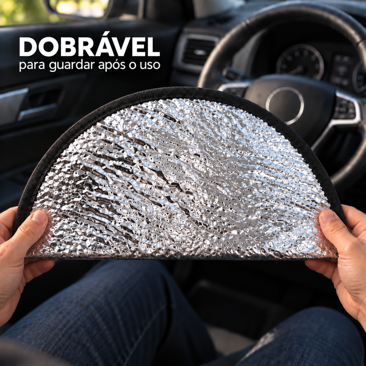 Capa Protetor Solar Para Volante