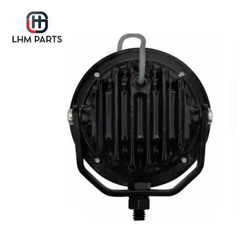 Farol De Milha Power Led Redondo 12v/24v 60w - Luz Branca