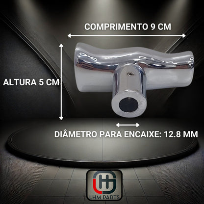 Manopla Tipo T Automotiva Universal Para Câmbio Tuning Top