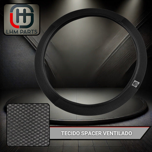 Capa De Volante Esportiva Ventilada P/ Carro 38cm Costurada