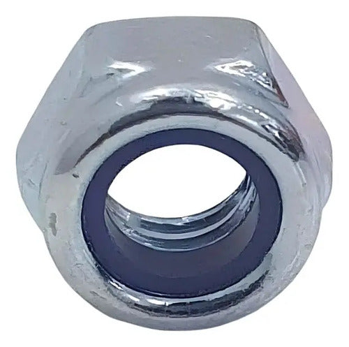 Porca Sextavada Parlock Zincada M5 Classe 6 Chave 8 - 50 Pçs