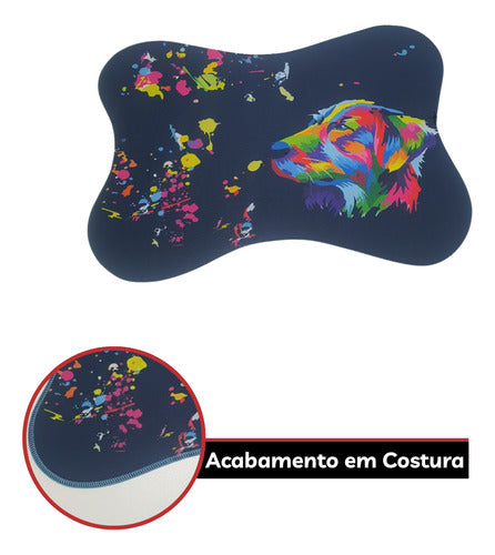 Tapete Comedouro Pet Americano Para Tigelas Cachorro Gato