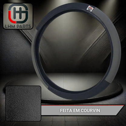 Capa De Volante Esportiva Courvin Couro P/ Carro Universal