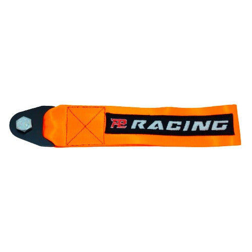 Tow Strap Hook Cinta Reboque Engate Parafusado - Laranja