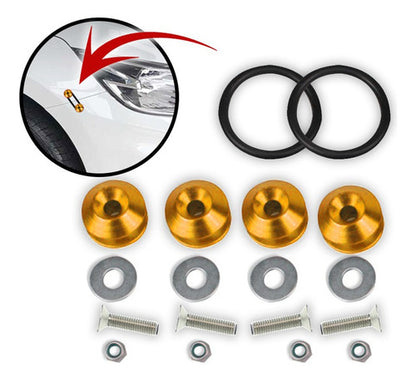 Kit Tow Strap+trava Parachoque+tampa Valvula+parafuso - Amar