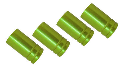 Tampa De Valvula Pneu Carro Redonda (kit 4pçs) Bico - 2,5cm