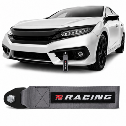 Tow Strap Hook Cinta de Reboque Decorativa Com Engate Parafusado - Várias Cores - P2 Racing