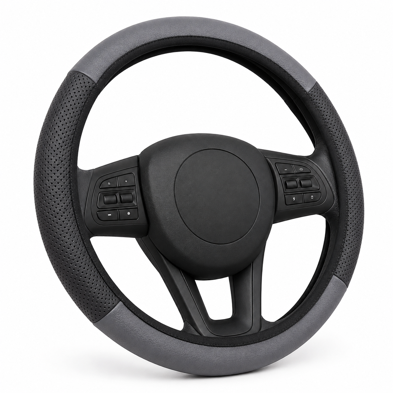 Capa de Volante Esportiva em Courvin (Couro SIntético) 38cm