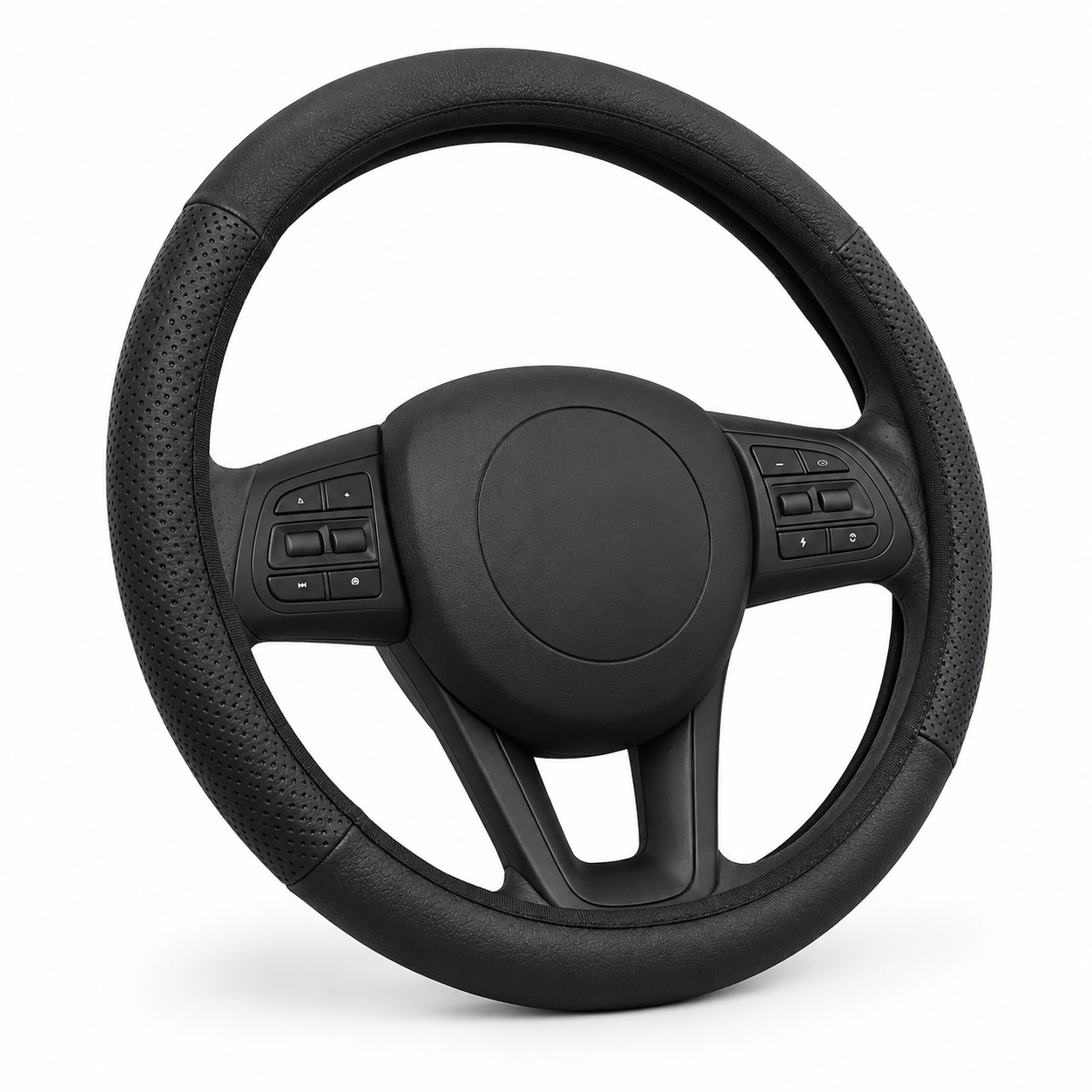 Capa de Volante Esportiva em Courvin (Couro SIntético) 38cm