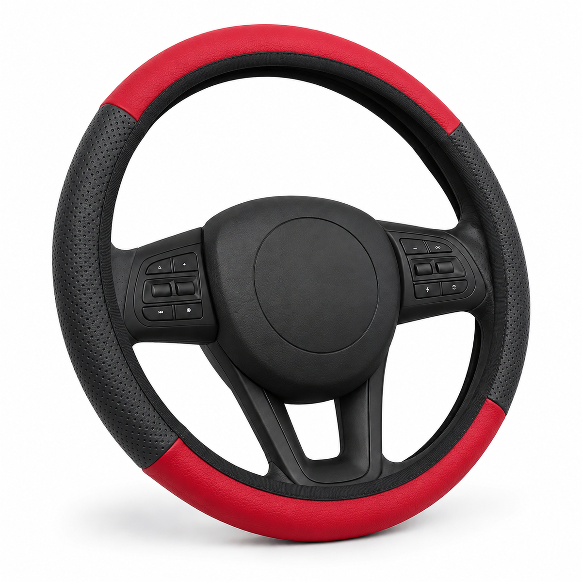 Capa de Volante Esportiva em Courvin (Couro SIntético) 38cm