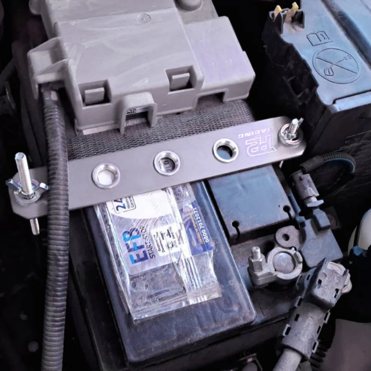 Trava De Bateria P/ Carro Fixador Suporte Automotiva Tuning