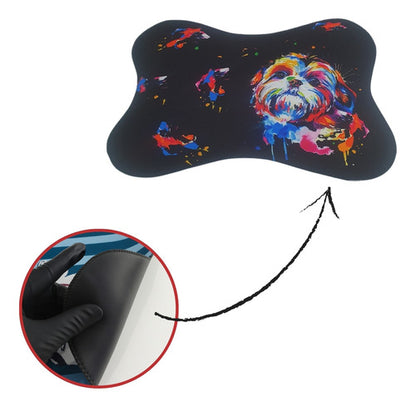Tapete Comedouro Pet Antiderrapante Americano Cachorro Gato