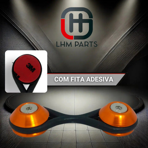Trava De Para-choque Decorativa Quick Release - Anilha (não Serve Para Segurar O Para-choque. Apenas Decoração)