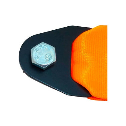 Tow Strap Hook Cinta Reboque Engate Parafusado - Laranja