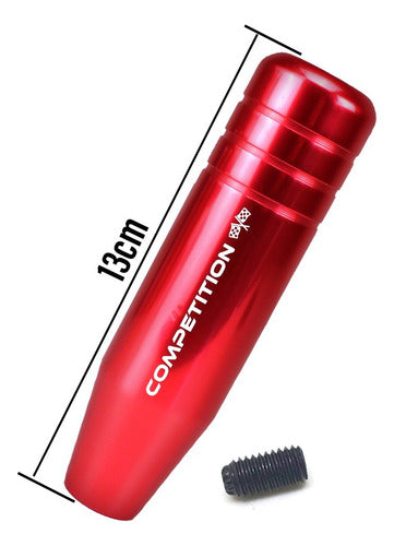 Manopla De Câmbio Aluminio Competition - Várias Cores