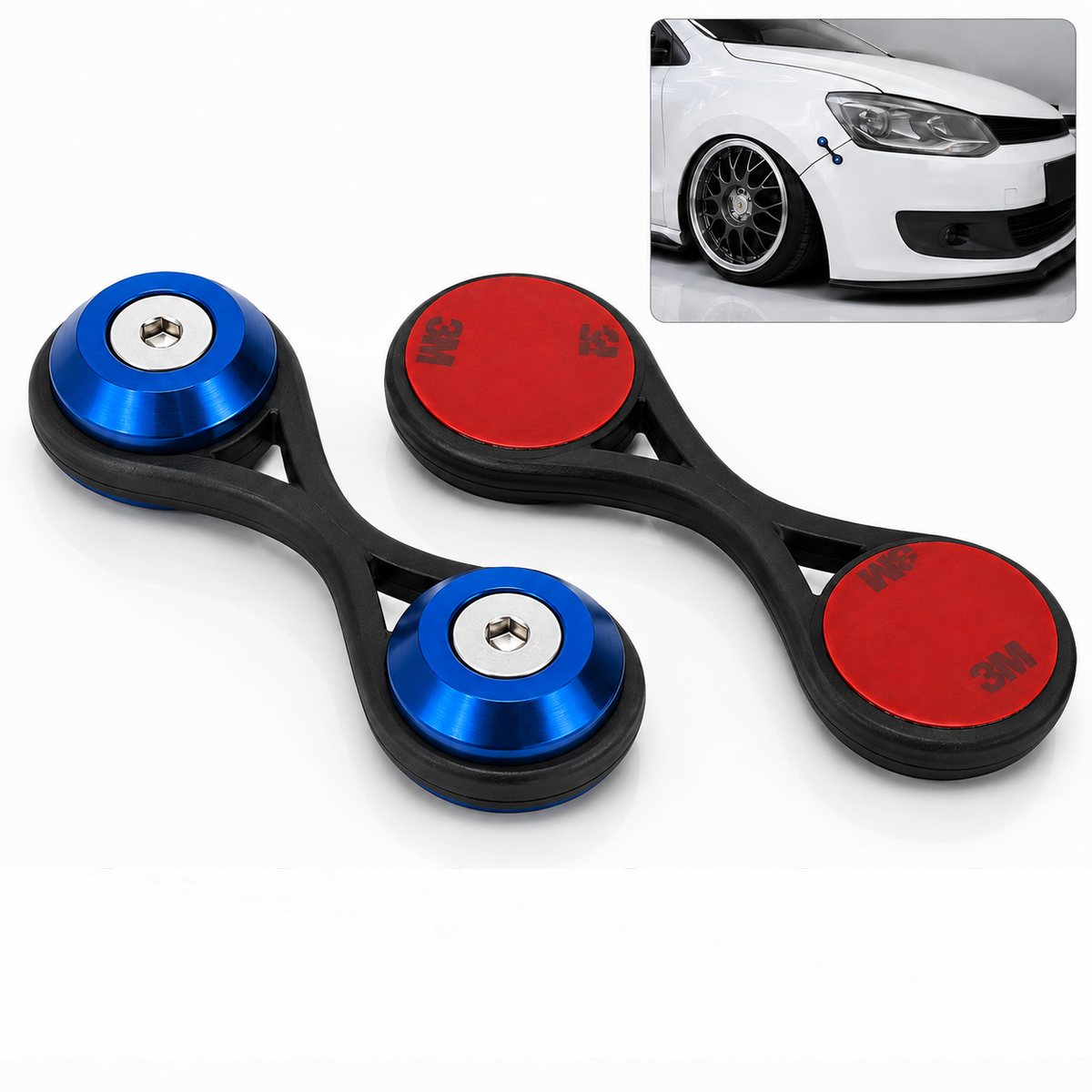 Trava de Para-choque Quick Release Decorativa