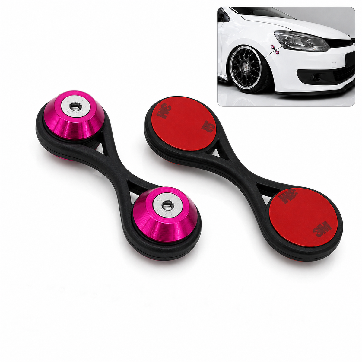 Trava de Para-choque Quick Release Decorativa
