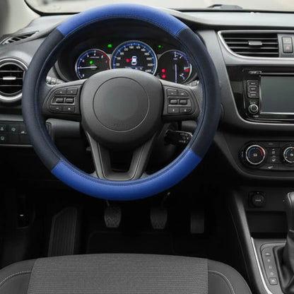 Capa De Volante Em Courvin Couro Esportivo P/carro Universal