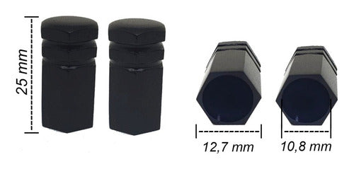 Tow Strap+trava Parachoque+tampa Valvula Red+parafuso - Pret