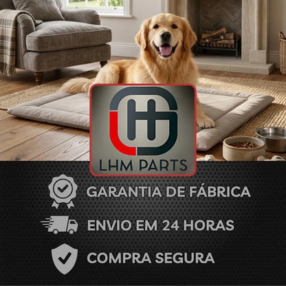 Caminha Pet Porte Grande Almofada Cama Cachorro/gato G Bege Liso