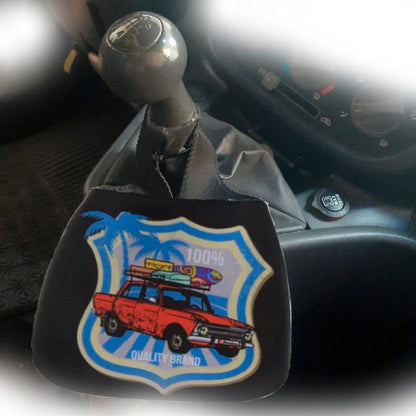 Lixeira De Carro Auto Em Neoprene  Várias Estampas - Lixocar