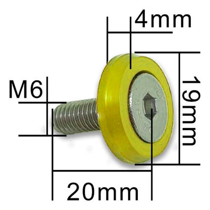 Kit Tow Strap+trava Parachoque+tampa Valvula+parafuso - Verd