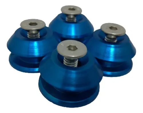 Trava De Para-choque Anilha  Quick Realease - Azul