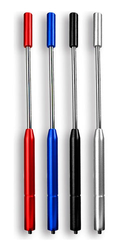 Antena De Teto P/ Carro Universal Haste Alumínio Anodizado
