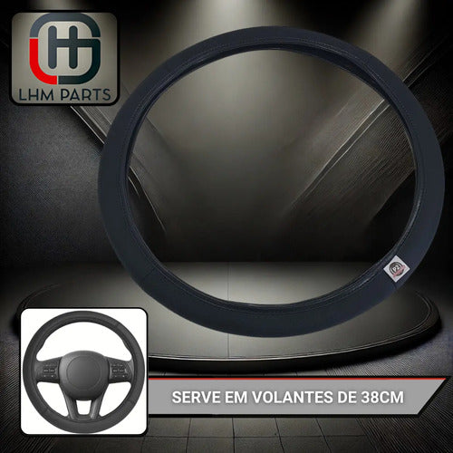 Capa De Volante Esportiva Courvin Couro P/ Carro Universal