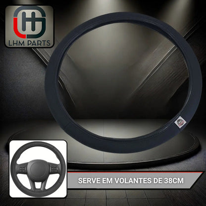 Capa De Volante Esportiva Courvin Couro P/ Carro Universal