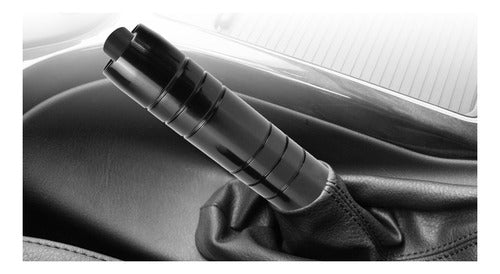 Manopla Freio De Mão Alumínio Anodizada Com Pino