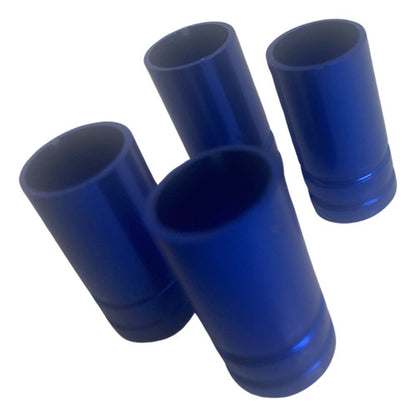 Tampa De Valvula Pneu Carro Redonda (kit 4pçs) Bico - 2,5cm