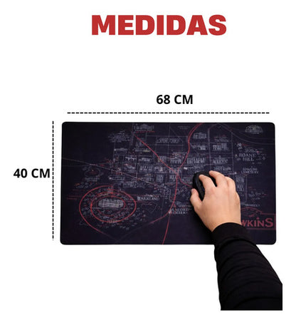 Mouse Pad Gamer Personagem 68x40 Grande Série Personalizado