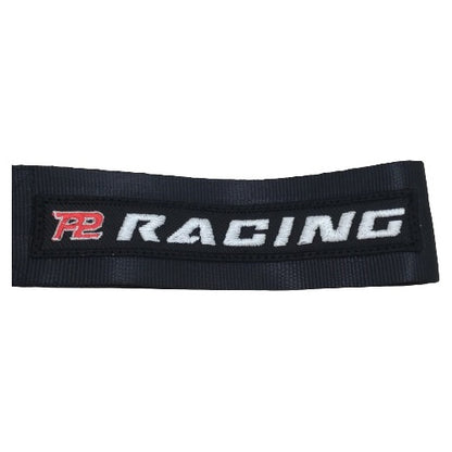 Tow Strap Hook Cinta Reboque Engate Parafusado - Preto