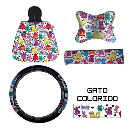 Capa Volante, Protetor Cinto, Lixeira E Almofada Em Neoprene