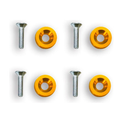 Tow Strap+trava Parachoque+tampa Valvula Red+parafuso - Amar