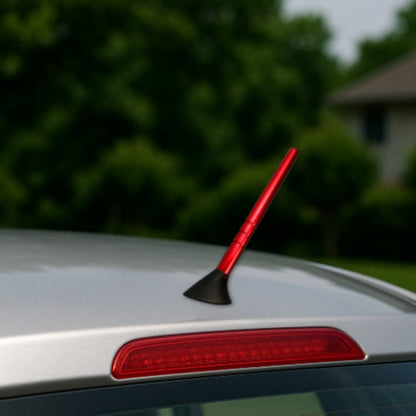 Antena De Teto Para Carro Haste Alumínio Anodizado Tuning