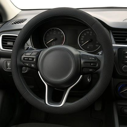 Capa De Volante Esportiva Ventilada P/ Carro 38cm Costurada
