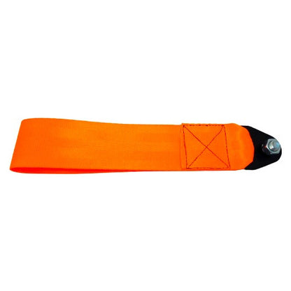 Tow Strap Hook Cinta Reboque Engate Parafusado - Laranja