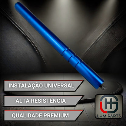 Antena De Teto Para Carro Haste Alumínio Anodizado Tuning