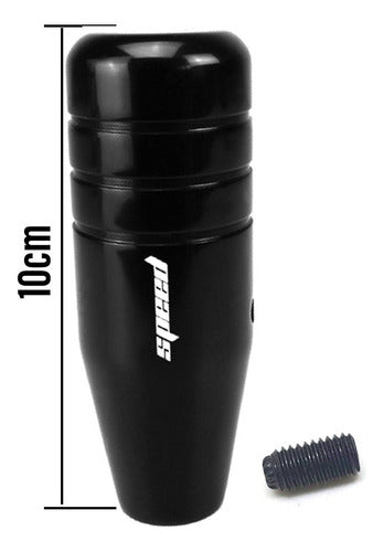 Manopla De Cambio Esportiva Speed Universal - Prata