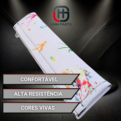 Protetor Cinto De Segurança Para Carro 2 Un Neoprene Capa