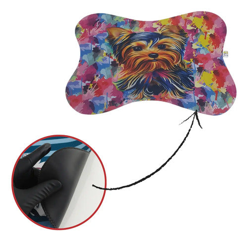 Tapete Comedouro Pet Antiderrapante Americano Cachorro Gato